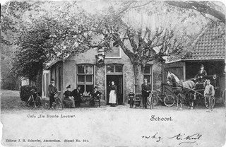 Cafe de Roode Leeuw 1900